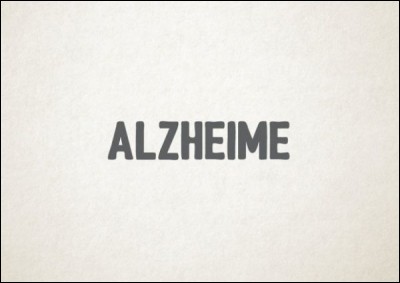Que perd-on progressivement, avec la maladie d'Alzheimer ?