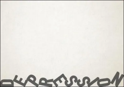 Comme l'indiquent les lettres de l'image, lorsqu'on souffre d'une dépression, on est :