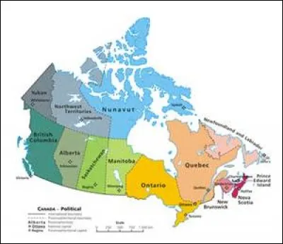 Combien de provinces y-a-t-il au Canada ?