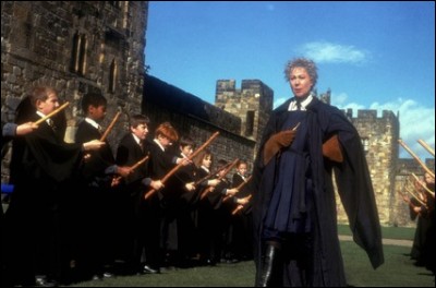 Dans "Harry Potter", qui est le professeur de vol de l'école de Poudlard ?