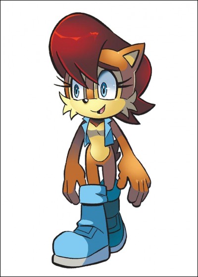 Qui est cette charmante princesse écureuil qui fait chavirer Sonic ?