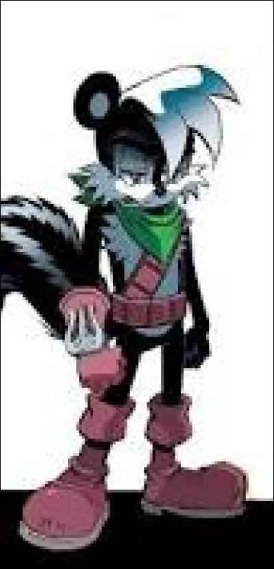 Ce blaireau est le disciple du personnage précédent. Il est agent secret et a perdu sa femme lors d'une mission. Qui est-il ?