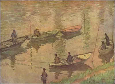 Qui a peint "Les Pêcheurs de Poissy" en 1882 ?