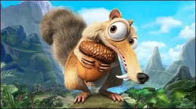 Dans quel dessin animé rencontre-t-on l'écureuil Scrat ?