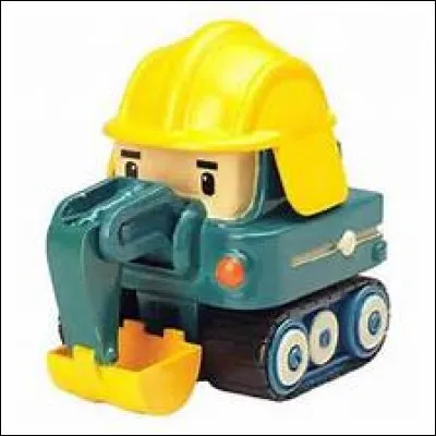 Comment s'appelle la pelleteuse ?