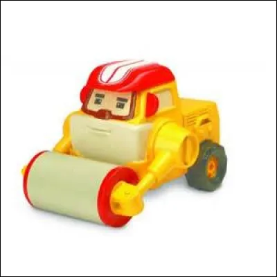 Comment s'appelle le rouleau-compresseur ?