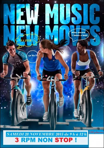 Que veulent dire les lettres R.P.M en cours de cyclisme en indoor ?