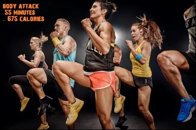 Combien dure de temps un cours de body Attack et combien de calories environ peut-on brûler ?