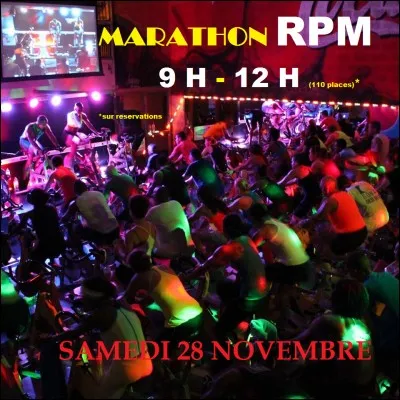 Le squat possède un des plus grands nombres de bikes pour ses cours de RPM , combien de personnes ce cours peut-il compter ?