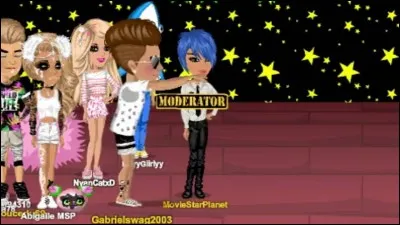 Comment s'appelle celui qui est chargé de faire respecter la loi sur "MovieStarPlanet" ?