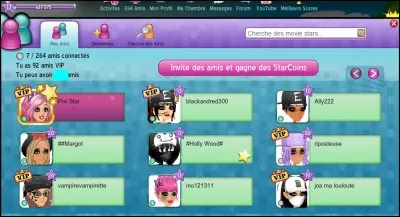 Quand on est niveau 17, combien d'ami(e)s peut-on avoir environ ?