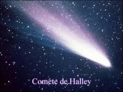 Quel intervalle de temps y-a-t-il entre deux passages de la comète de Halley ?