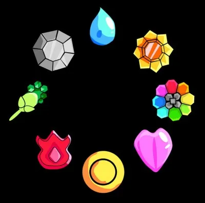 Combien y a-t-il de badges dans Sun and Moon ?