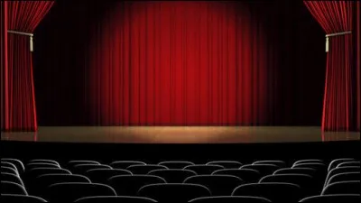 Au théâtre, du point de vue du spectateur, le "côté cour" est :