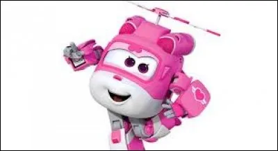 Comment s'appelle cet hélicoptère rose ?