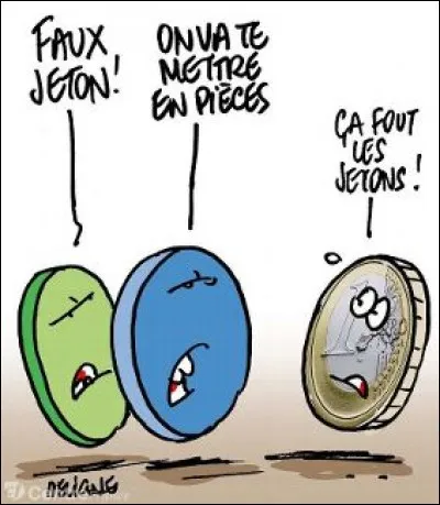 Quelle expression désignait le contraire d'un faux-jeton ?