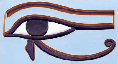 Symbole protecteur représentant l'il du dieu Horus :