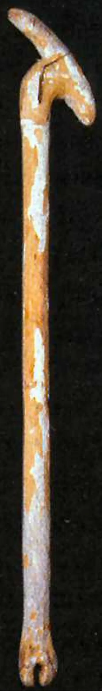 Sceptre symbolisant la puissance divine et le pouvoir du pharaon :