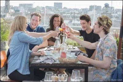 Les amis finiront par s'envoler pour :