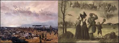 Cette chanson a été créée en 1906, elle est inspirée d'un tableau peint par Engène Detaillé. Elle fait partie des nombreuses chansons « revanchardes » de l'époque.
« Les soldats sont là-bas endormis sur la plaine ».
Quelle est cette chanson ?