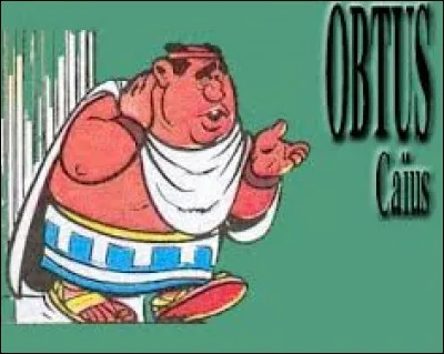 Caïus Obtus est lanista (dresseur de gladiateurs). Dans quel album le voit-on ?