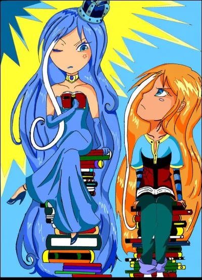 Lors de sa première rencontre avec l'Impératrice d'Omois, Tara remarqua la couleur des cheveux de Lisbeth. Quelle était cette couleur ?