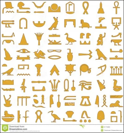 C'est l'écriture des dieux en...