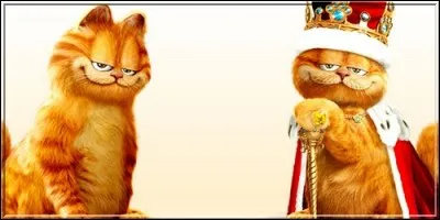 Le c&eacute;l&egrave;bre chat ob&egrave;se de la BD revient dans cette suite qui se d&eacute;roule en Angleterre. Il s'agit de :