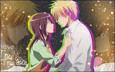Dans "Kaichou wa Maid-sama", Misaki Ayuzawa cherche à cacher son travail aux autres ; quel est il ?