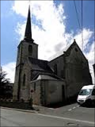 Voici l'église Saint-Gervais-et-Saint-Protais de Brée. Commune Mayennaise, elle se situe en région ...