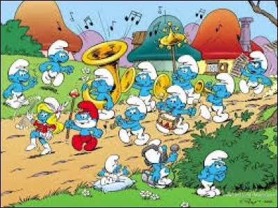 "Les Schtroumpfs" est une série de bande dessinée belge créée par...