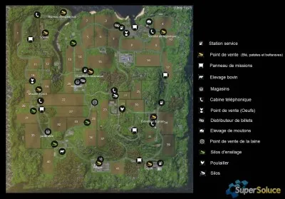 Combien y a-t-il de champs sur Bjornholm ?