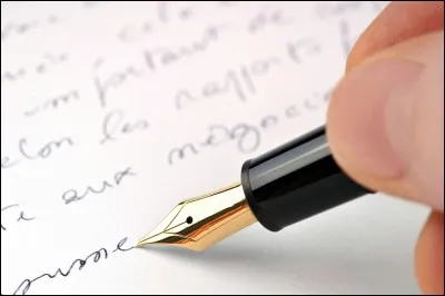 A quoi ressemble ton écriture ?