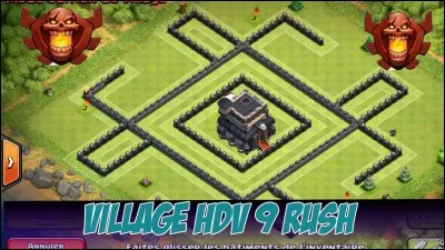 Combien faut-il d'or pour passer HDV 9 ?