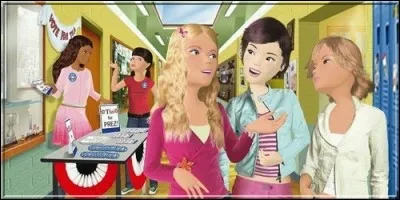 Pour la premi&egrave;re fois, ce film, qui met en sc&egrave;ne une c&eacute;l&egrave;bre poup&eacute;e, vise un public un tout petit plus &acirc;g&eacute; que les pr&eacute;c&eacute;dents. Il s'intitule :