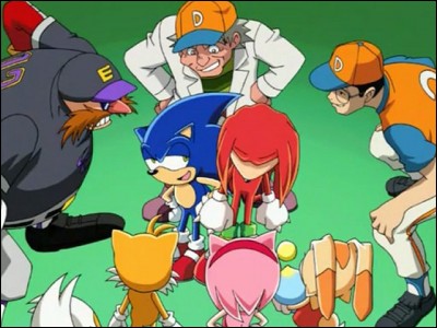 Au début de la série, Sonic et ses amis atterrissent sur la planète Terre ; mais comment ?