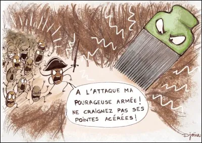 Le vinaigre donne d'excellents résultats.