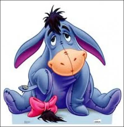 Comment s'appelle l'âne violet, ami de Winnie l'ourson ?