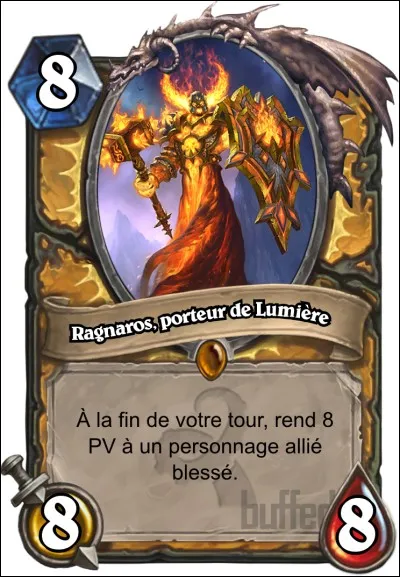 Que dit Ragnaros de lumière quand il attaque ?