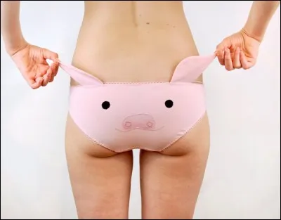 Sur quel membre enfile-t-on une culotte cochon ?