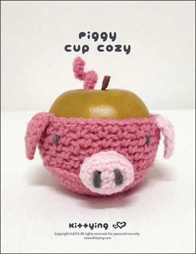 Sur cette image, quel fruit est protégé par ce cochon en laine ?