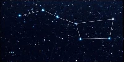 Laquelle de ces constellations ressemble à un chariot ?