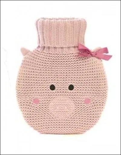Je vous présente une bouillote cochon, faite pour vous apporter :