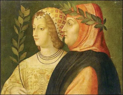 C'était le 6 avril 1327 dans l'église du couvent Sainte-Claire d'Avignon. Monsieur est lui aussi grand écrivain, madame lui inspire ses célèbres Canzionere :