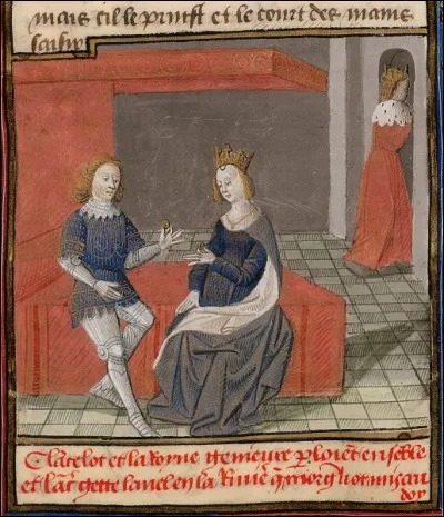 Autre célèbre couple à l'amour interdit de la "matière de Bretagne" ; il est question d'adultère...