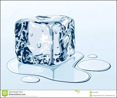 Sous quelle forme se trouve l'eau sur cette image ?