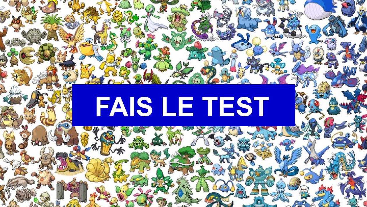 Test de personnalité Quel Pokémon estu