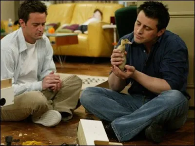 Celui qui a couché avec la strip-teaseuse de la soirée de Ross avant son mariage avec Emily est ?