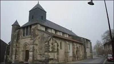 Voici l'église Notre-Dame-du-Soldat de Hans. Commune Marnaise, elle se situe dans l'ancienne région ...