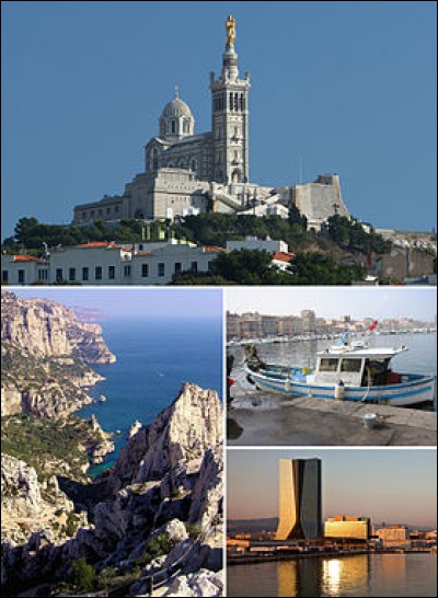 La ville de Marseille comptait 855 393 habitants en 2013.